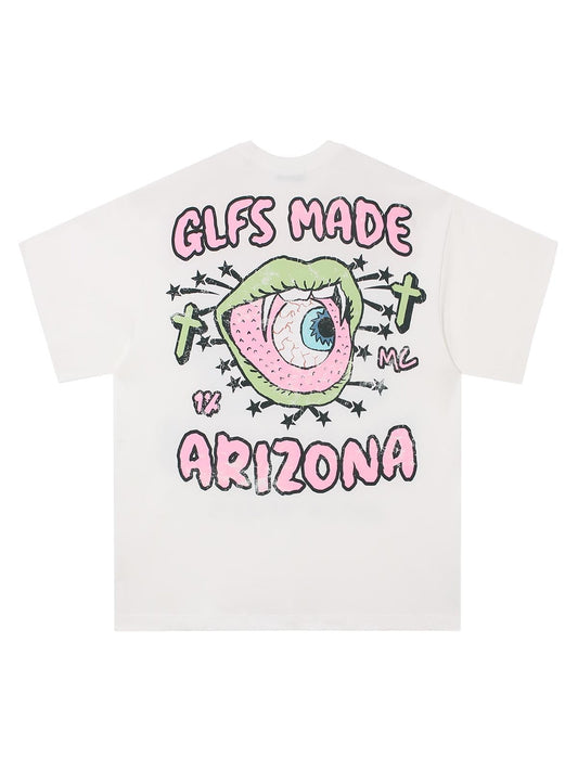 Thesupermade – T-Shirt mit lustigem Grafikdruck