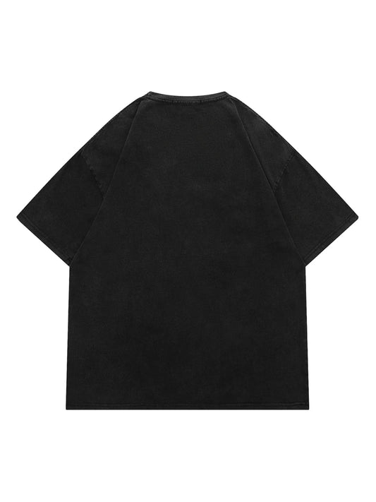 Thesupermade T-Shirt mit abstraktem Portrait-Print – 1619