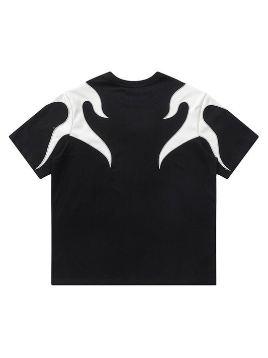 Thesupermade – T-Shirt mit Patchwork-Totem