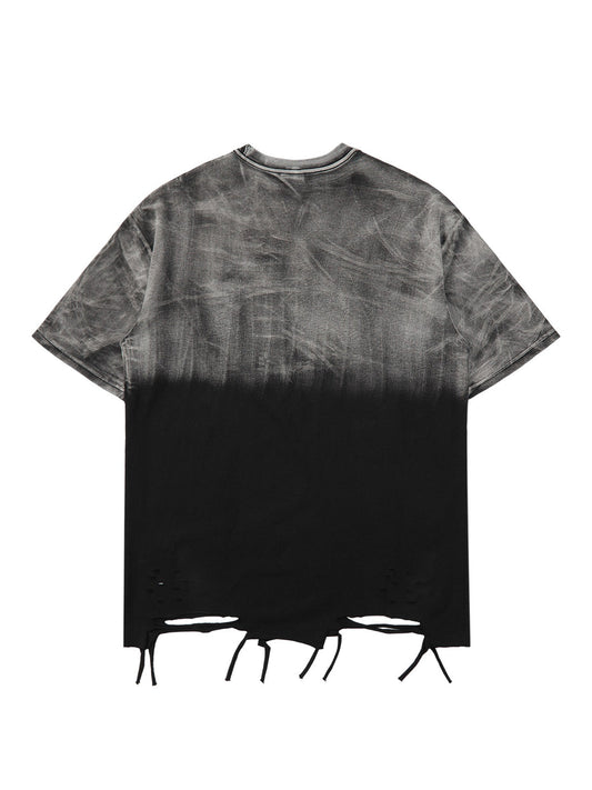 Thesupermade – T-Shirt mit Metal-Tag-Motiv „Street Rap“ von Thesupermade