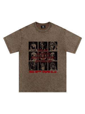 Original Saint Slogan Graphic T-Shirt