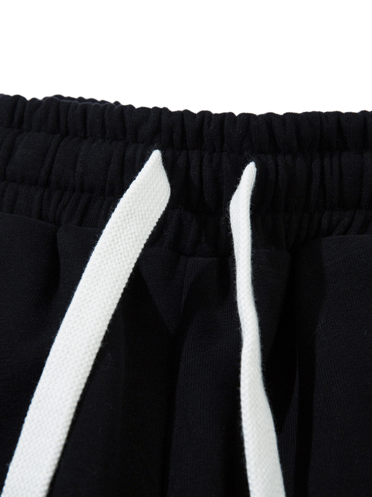 Thesupermade – Gerade geschnittene Hose mit Kordelzug und Karomuster