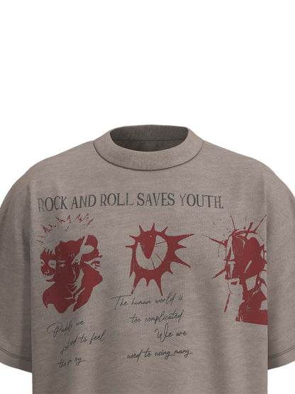 Street Rock & Roll Graphic T-Shirt