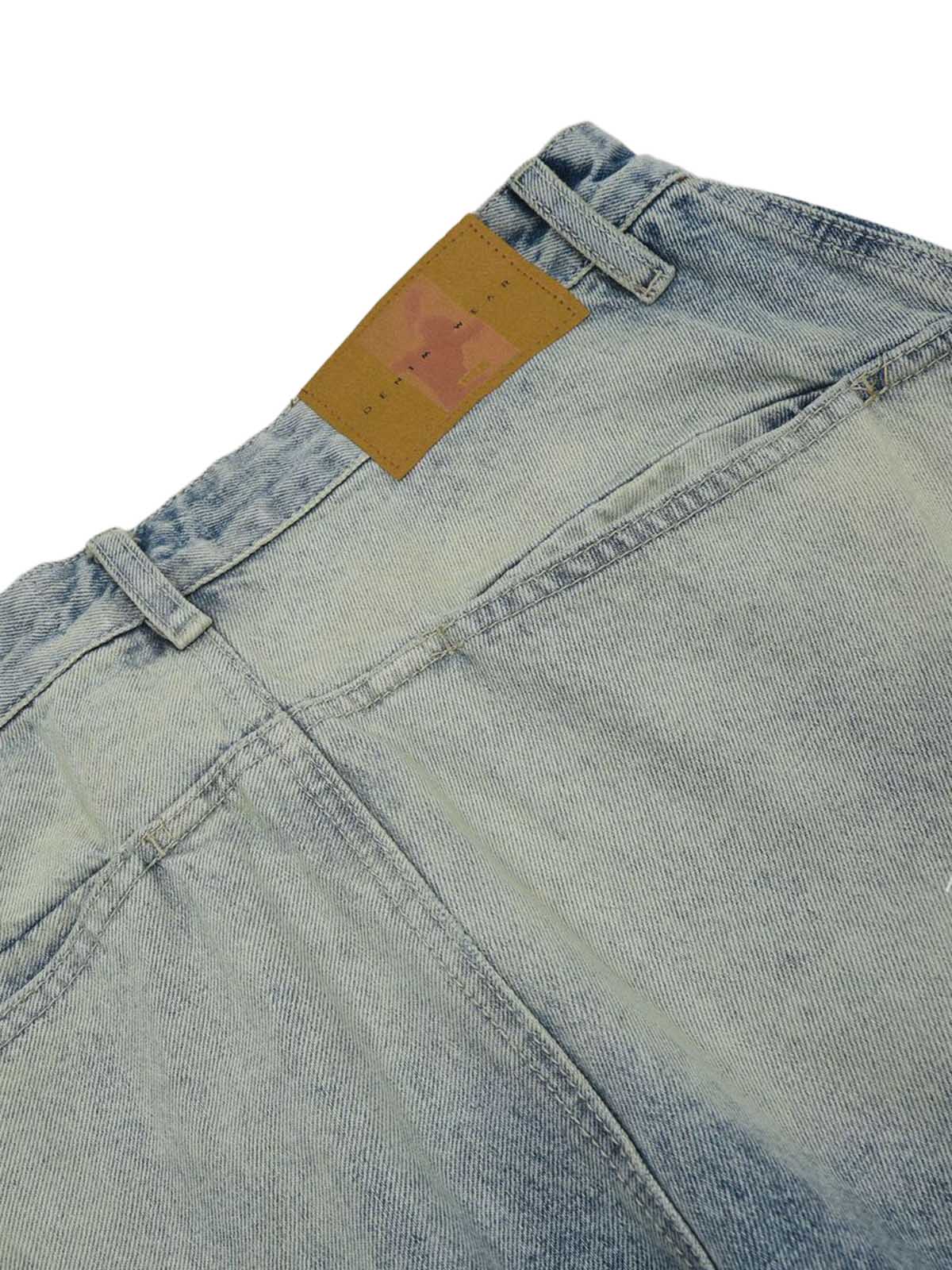 Thesupermade Distressed Filippi Shaped Baggy Jeans