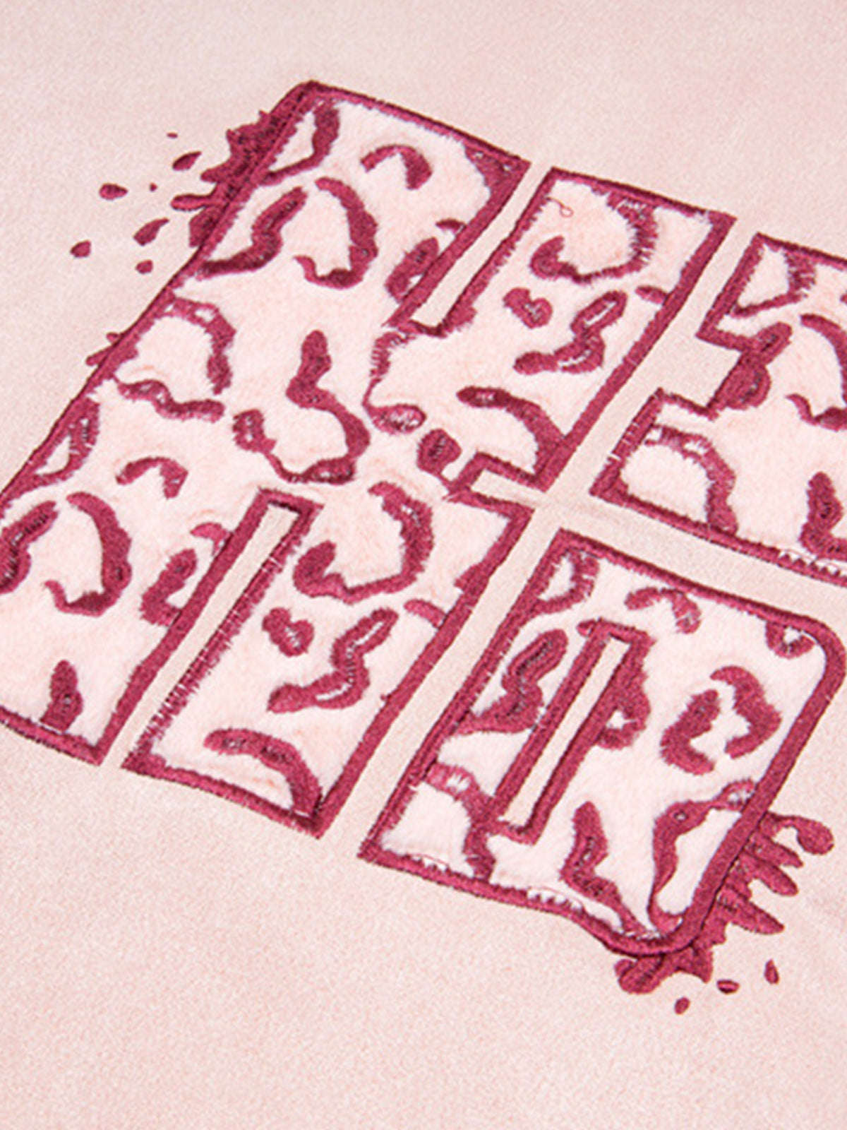 T-shirt imprimé croix et vague