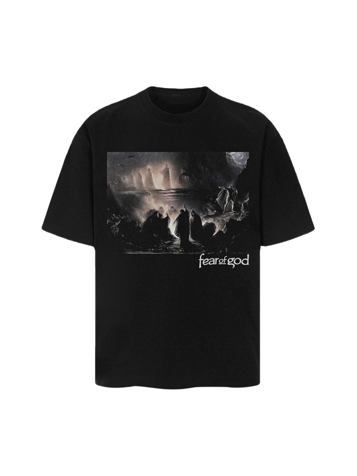 T-shirt à col rond imprimé Street