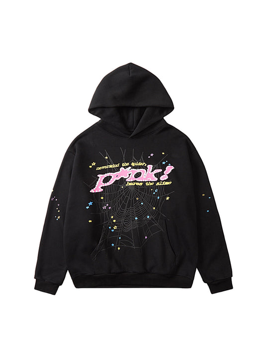 Thesupermade – Sweatshirt und Jogginghose im Set mit Spinnen-Print