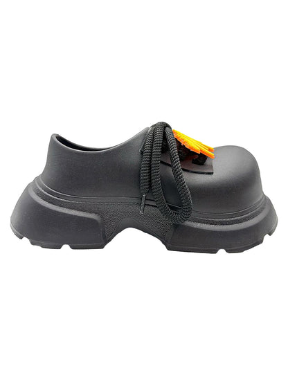 Slip-on-Derby-Plateauschuhe