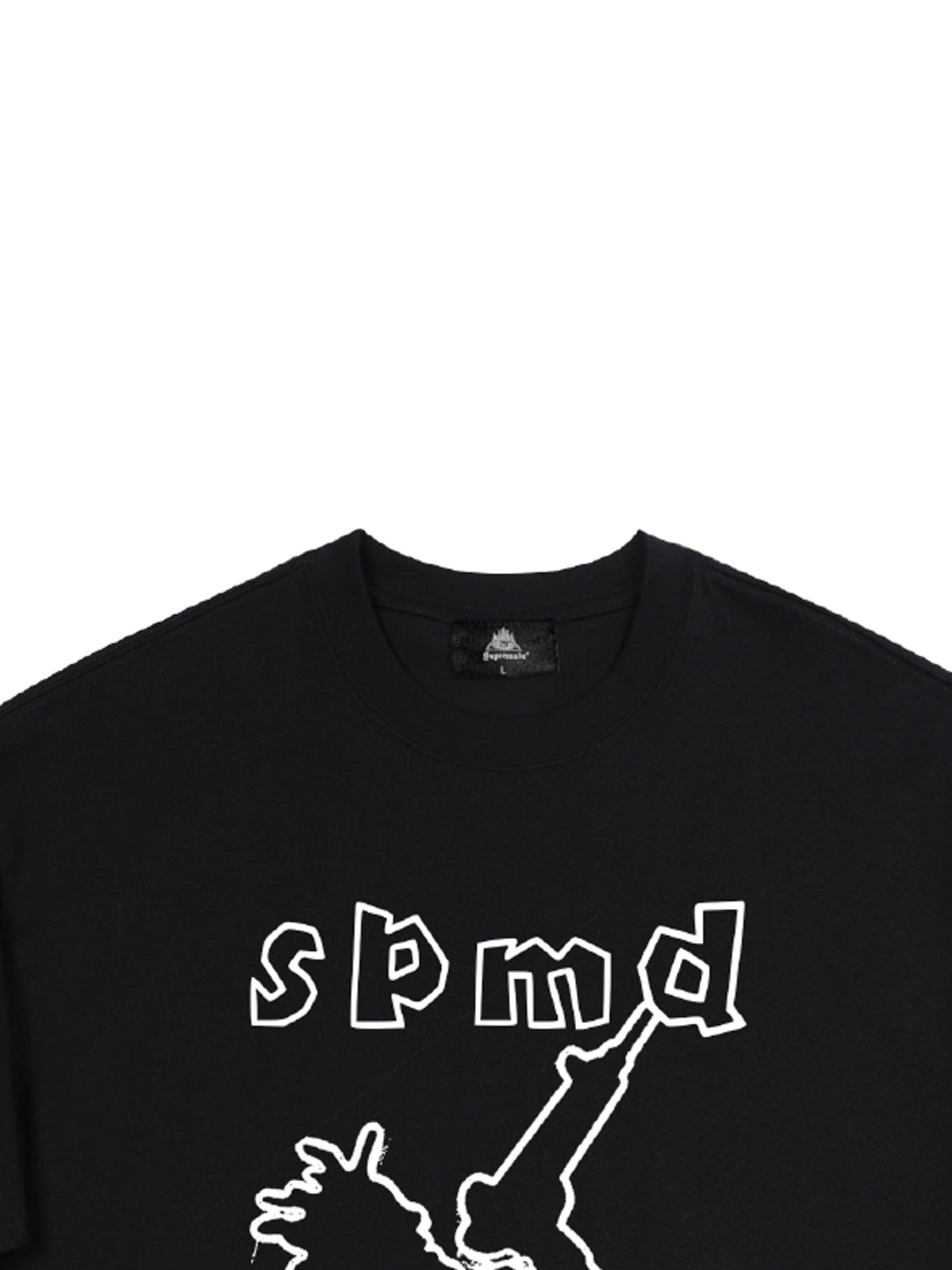 T-shirt graphique original SPMD Cartoon