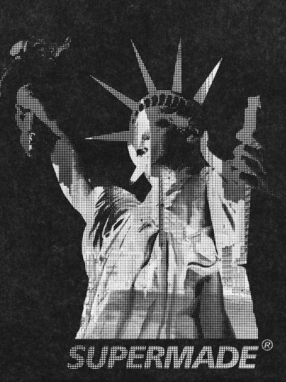 Original Statue of Liberty Independence Day T-shirt
