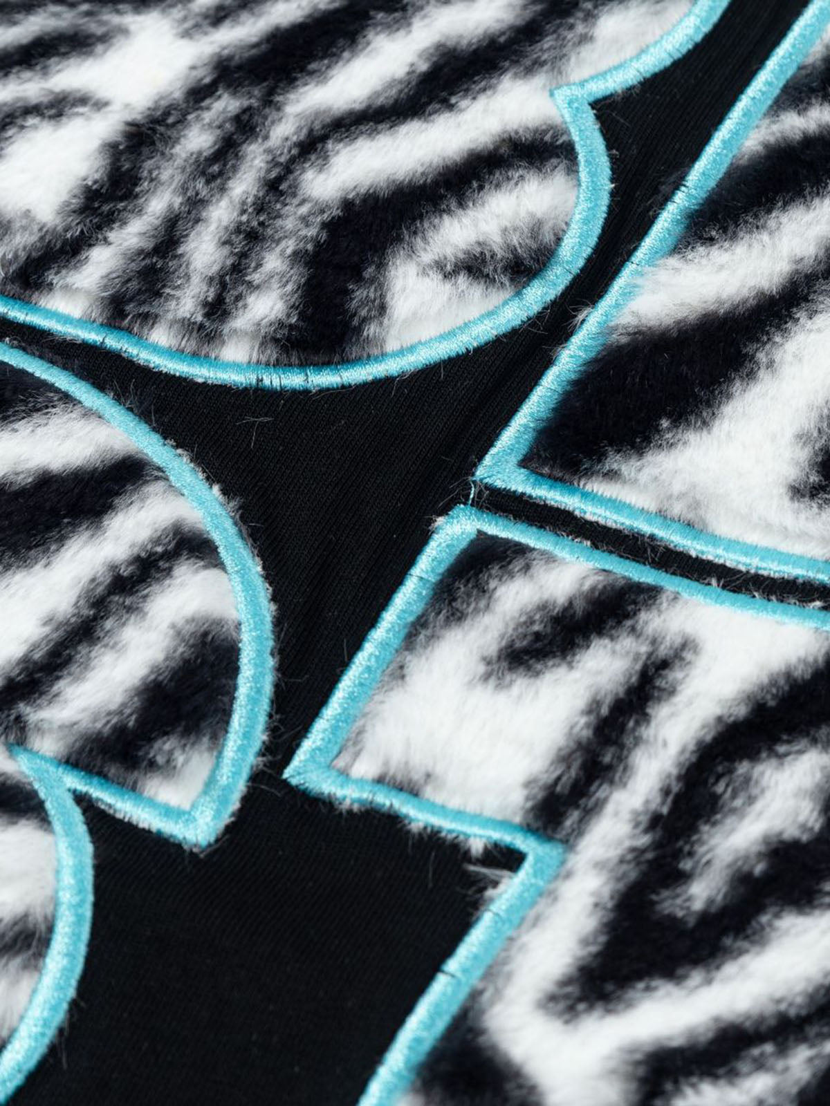 Bold Zebra Print Graphic T-Shirt
