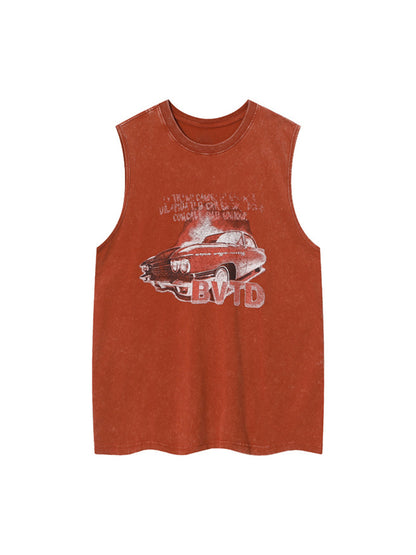 Street Racing Print Vest