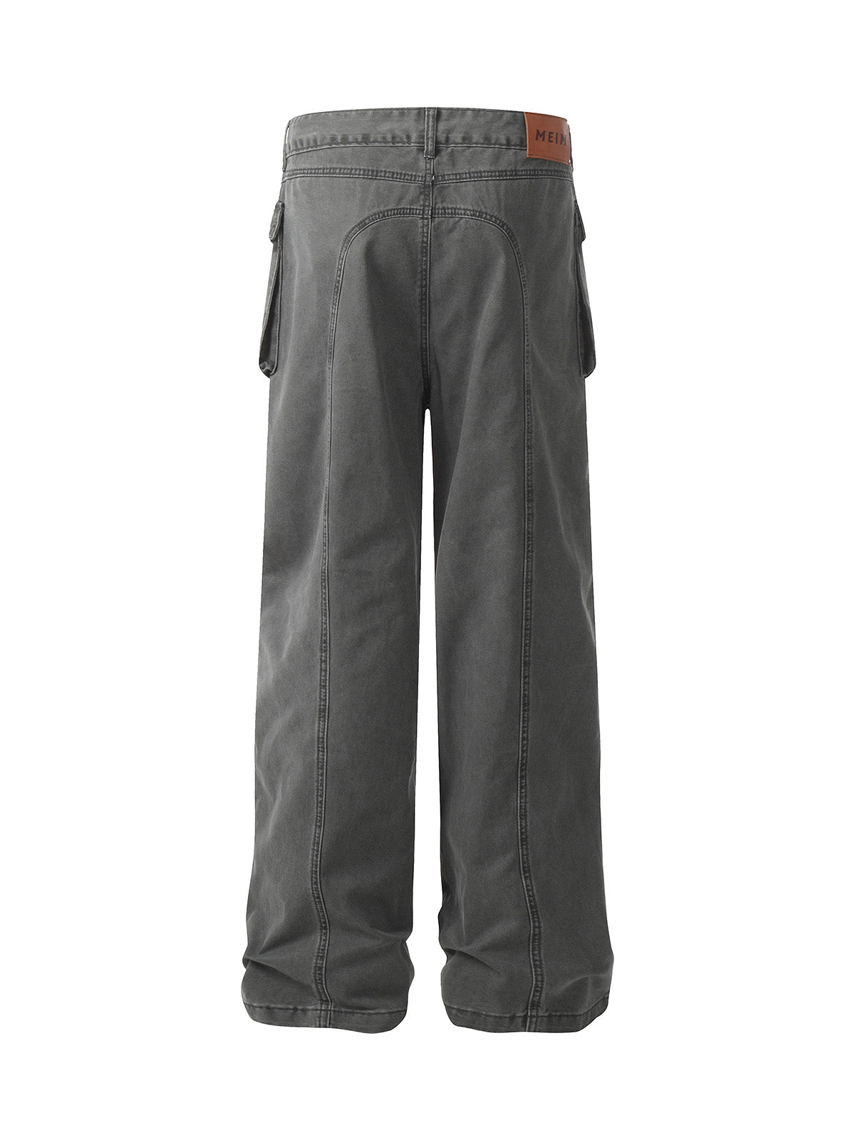 Pantalon cargo multi-poches déconstruit