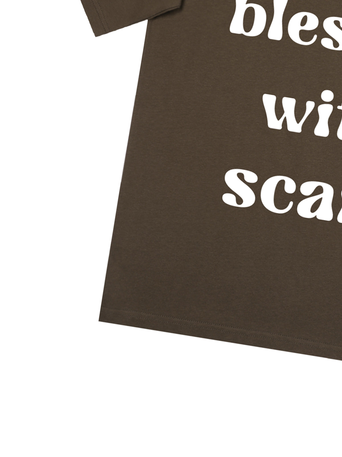 Original "Blessed With Scars" Slogan T-Shirt