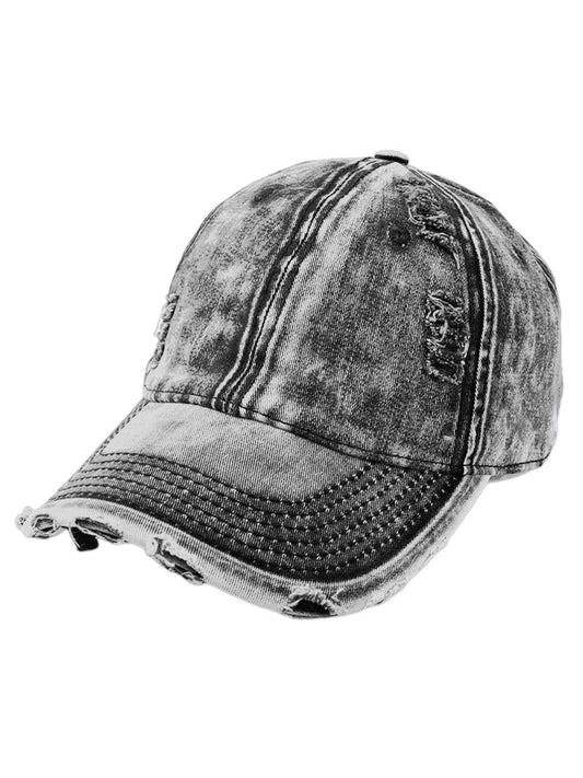 Washed Denim Outdoor  Cap