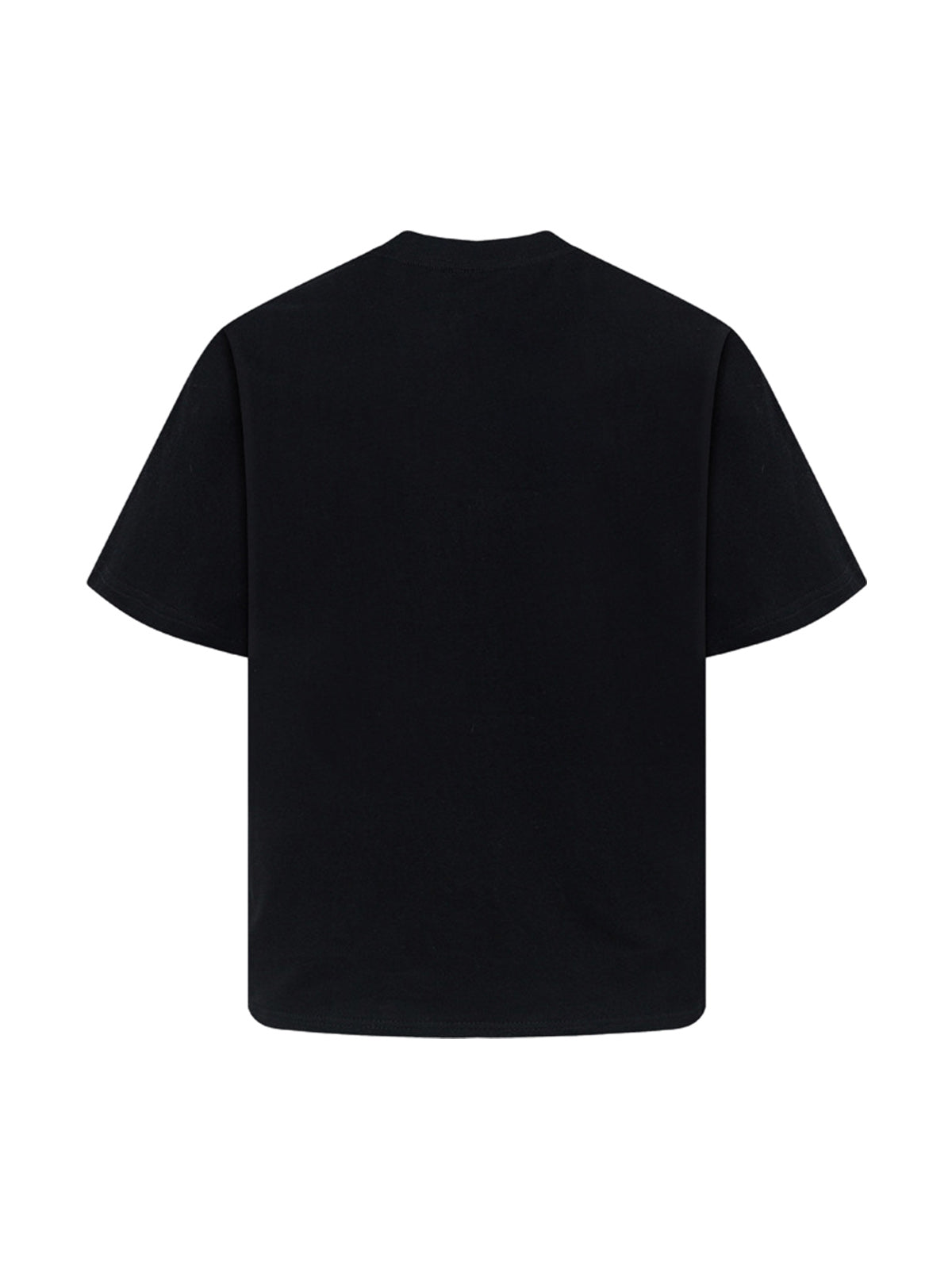 Graphic Patch Letter Print T-Shirt