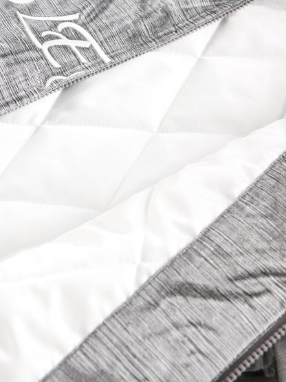 Veste bomber brodée patchwork supermade