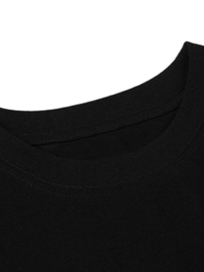 T-shirt oversize à imprimé ange