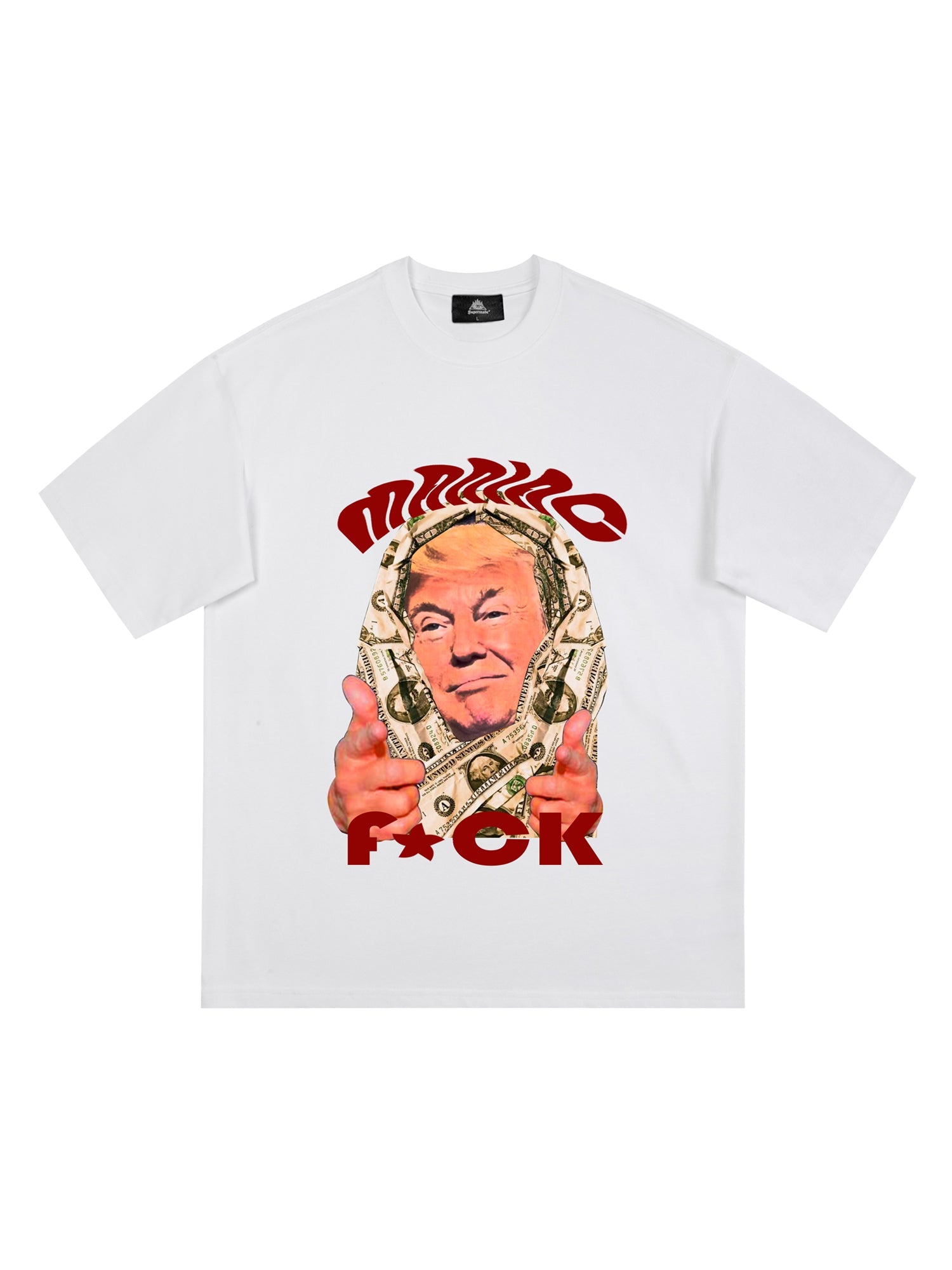 Thesupermade Donald Trump Graffiti T-shirt