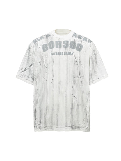 Wasteland Dirty Dye Oversized Graphic T-Shirt