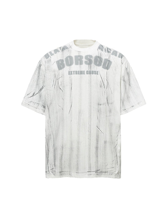 Wasteland Dirty Dye Oversized Graphic T-Shirt