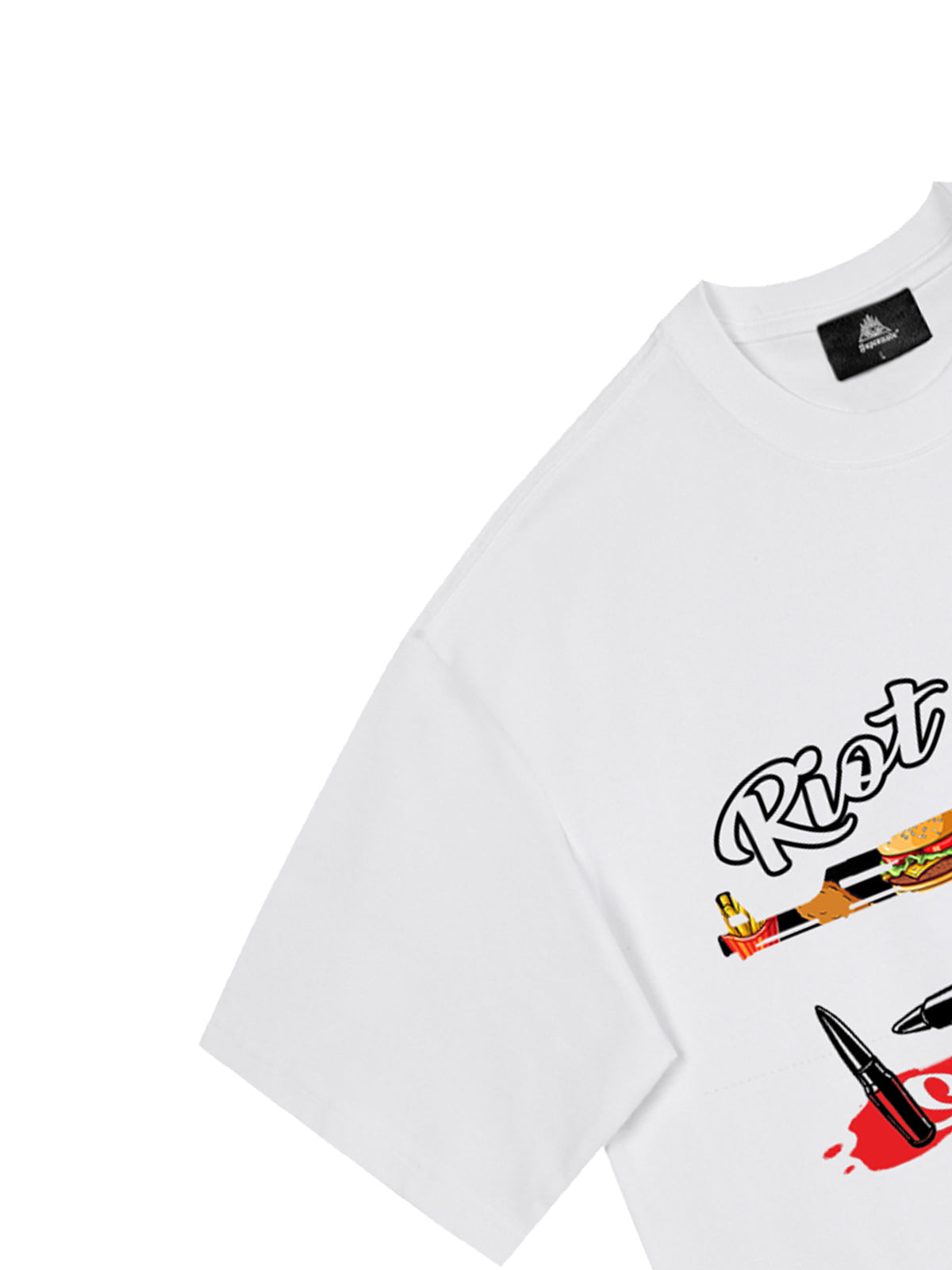 Original Funny AK Graphic Print T-shirt