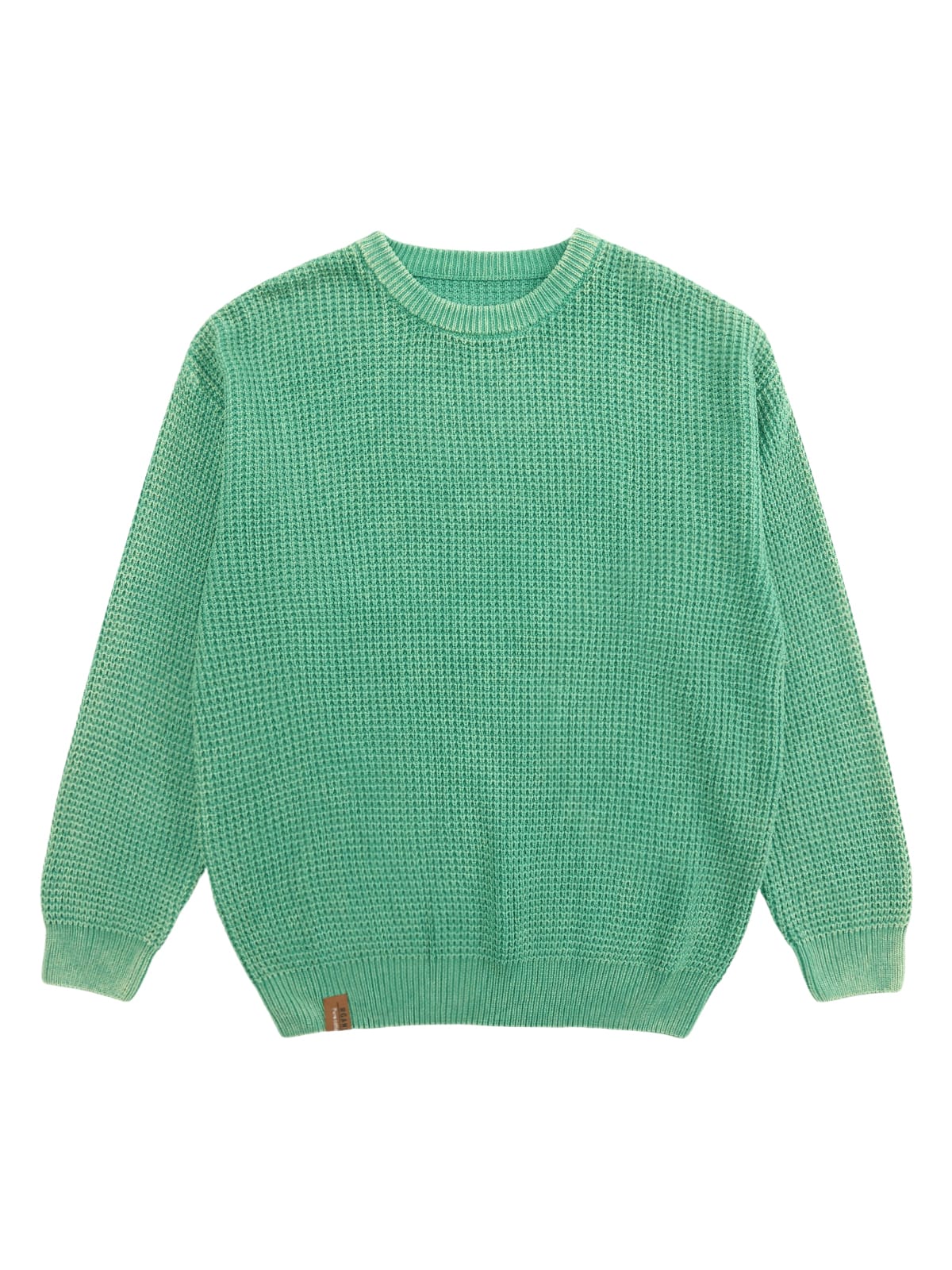 Pullover mit verwaschenem Old Label-Print im Retro-Look
