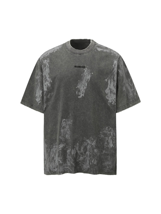 Washed Tie-Dye Short Sleeve T-Shirt