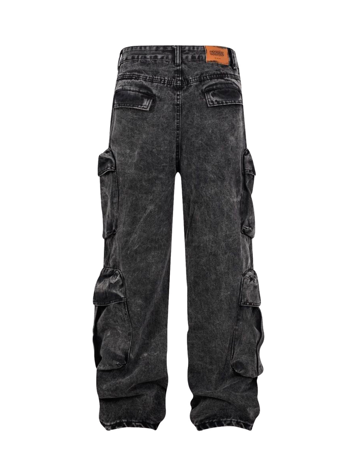 Jean cargo délavé multi-poches Thesupermade