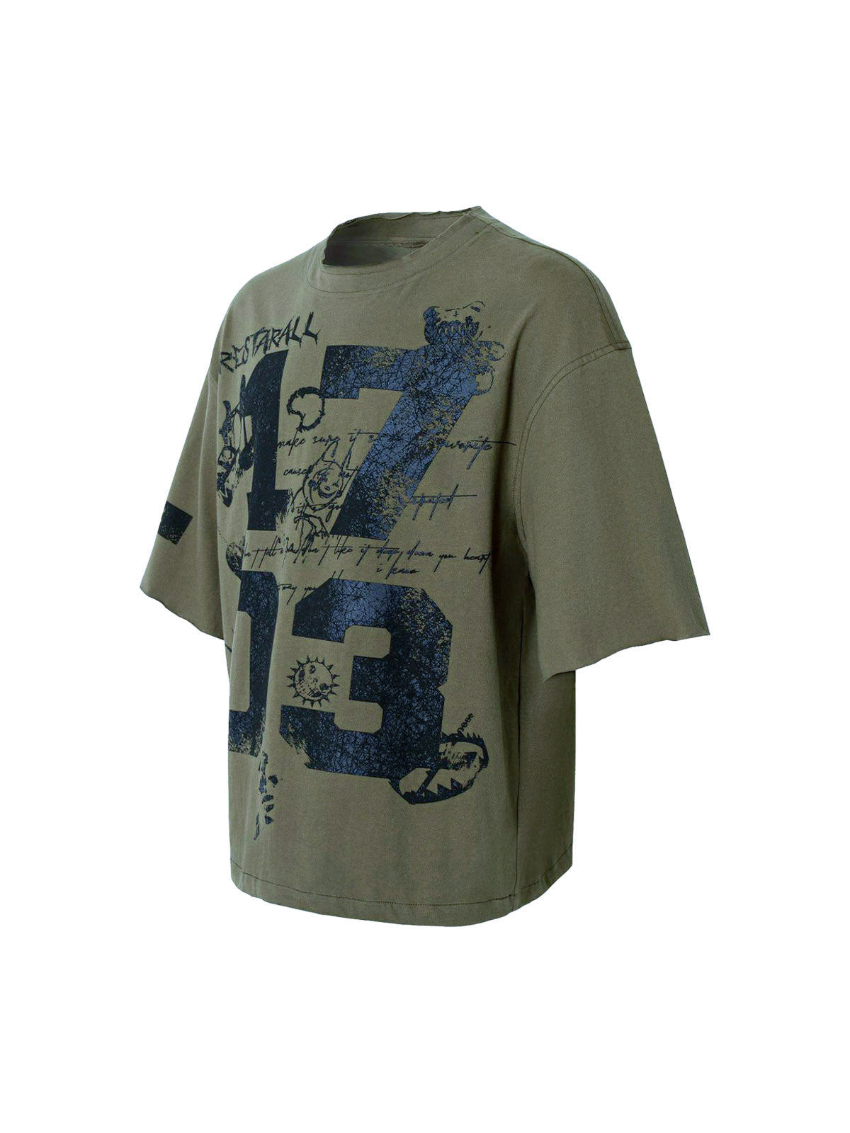 Street Devil Tire Graffiti T-shirt
