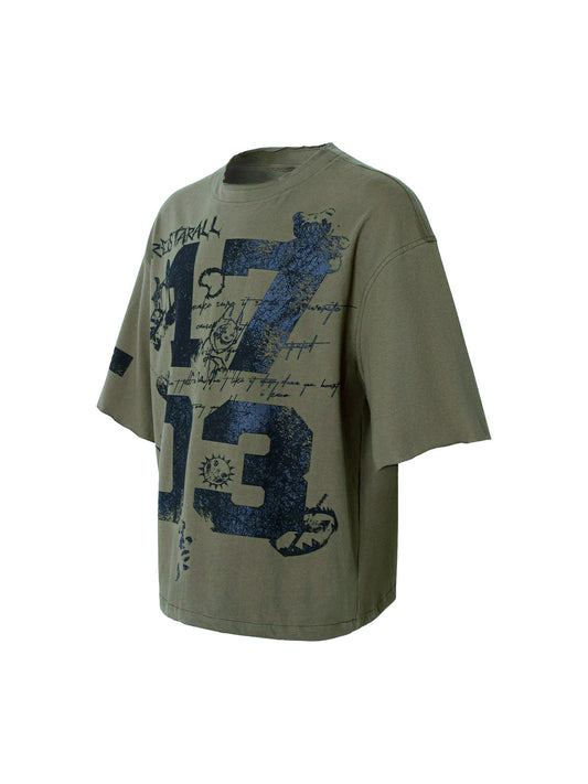 T-shirt Street Devil Tire Graffiti