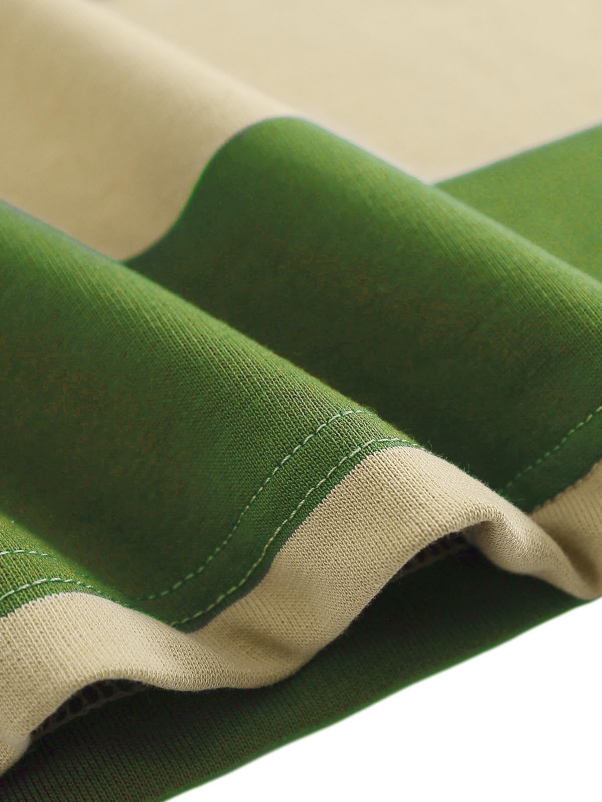 Thesupermade Vintage-Poloshirt mit Farbstreifen – 2371