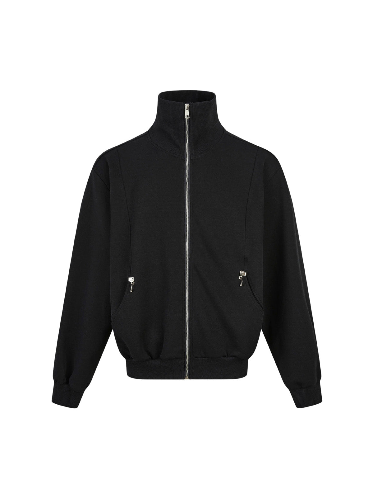 Thesupermade Stand Collar Zip Up Jacket