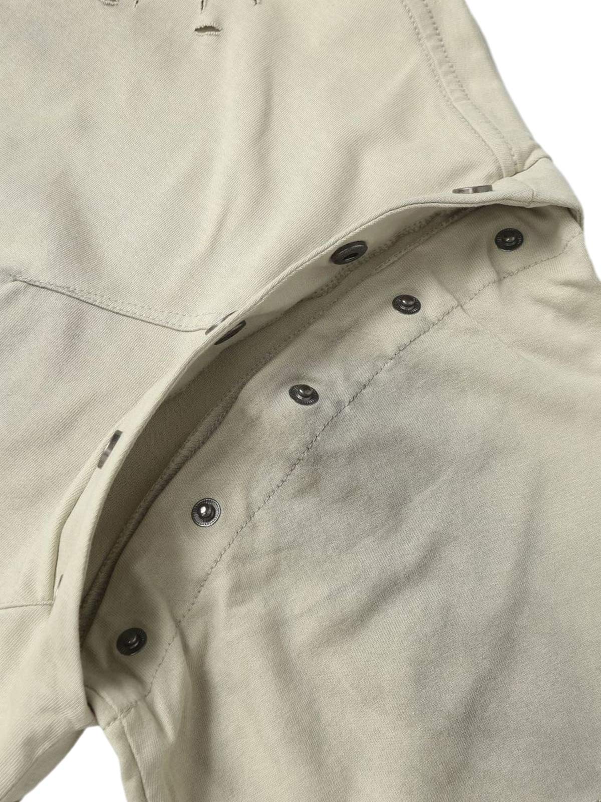 Retro Washed Detachable Waistcoat T-shirt