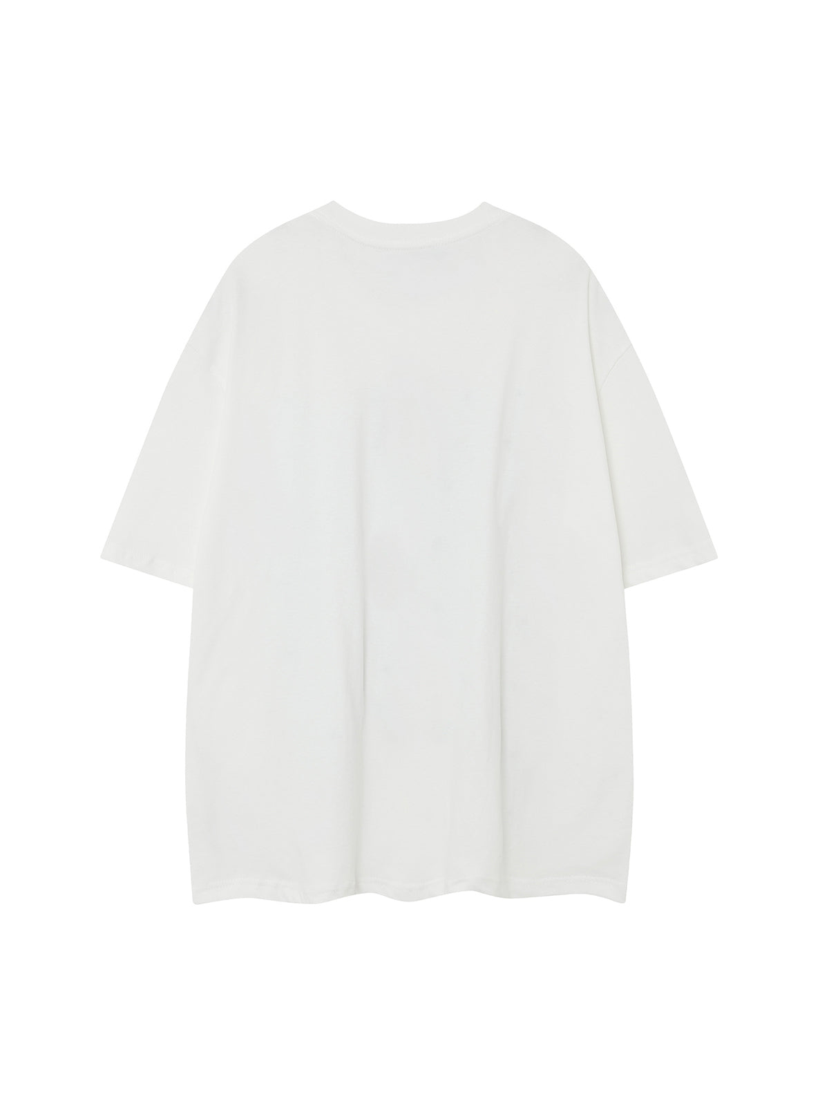 Street Retro Fur Patchwork T-shirt