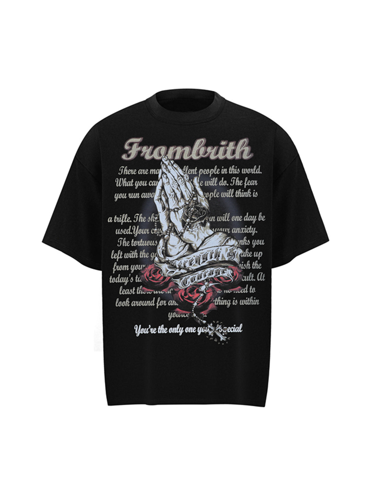 Inspirational Quote Graphic T-Shirt