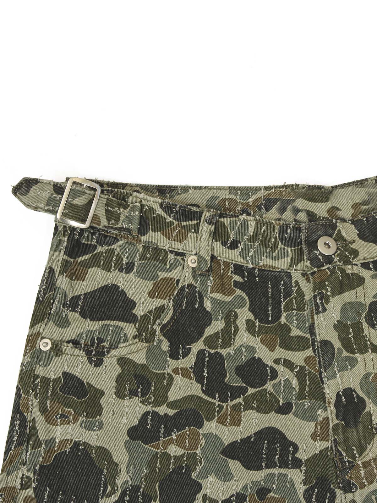 Camouflage Multi-Pocket Cargo Pants