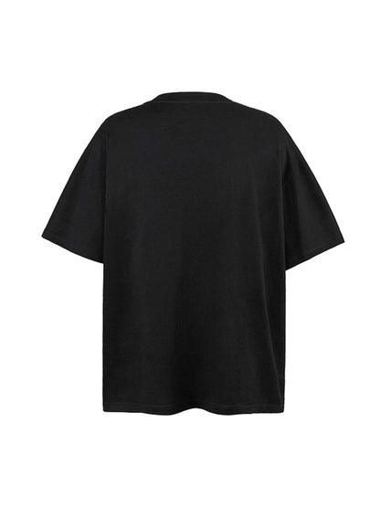T-shirt oversize à imprimé ange