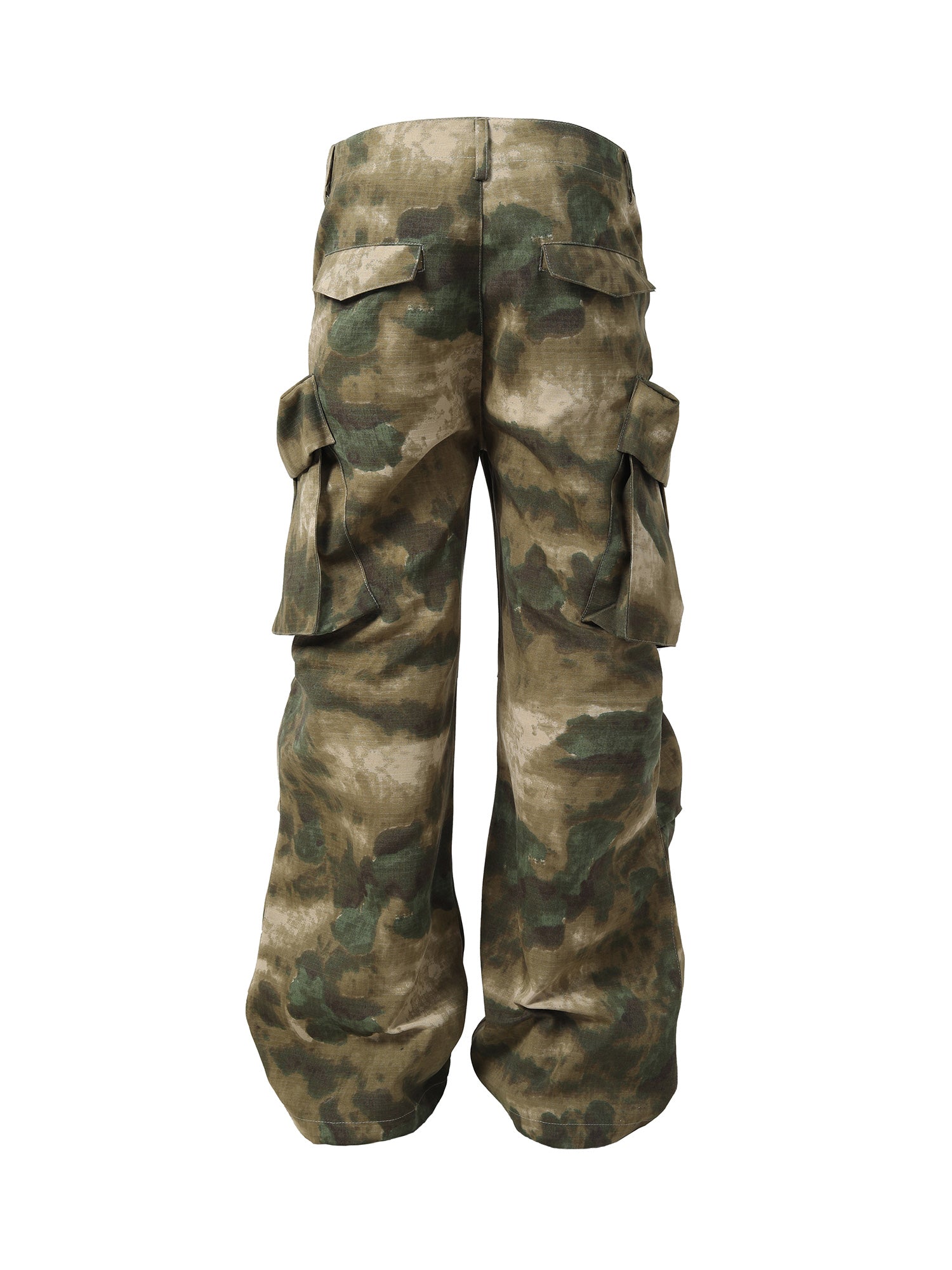 Thesupermade High Street Badge Camouflage Multi-Pocket Pants - 2253