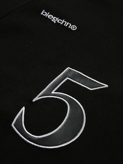 Langarm-T-Shirt aus schwerem Vintage-Jersey