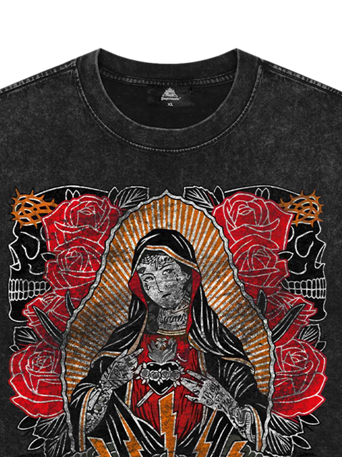 Original Vintage Virgin Mary Graphic T-Shirt