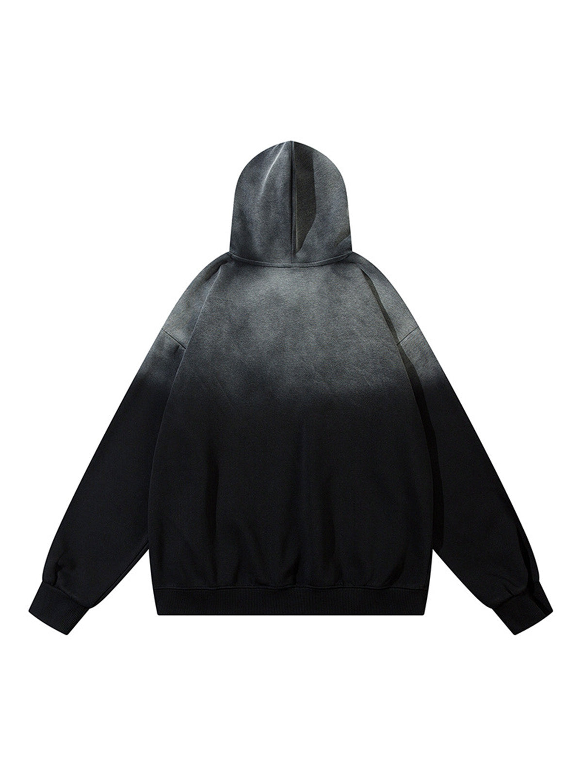 Sweat à capuche brodé dégradé de couleurs avec lettrage patch Thesupermade