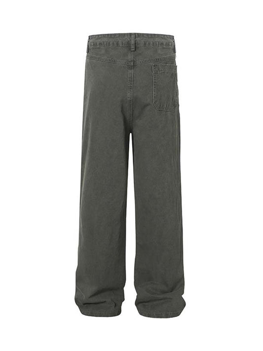 Pantalon cargo vintage vieilli