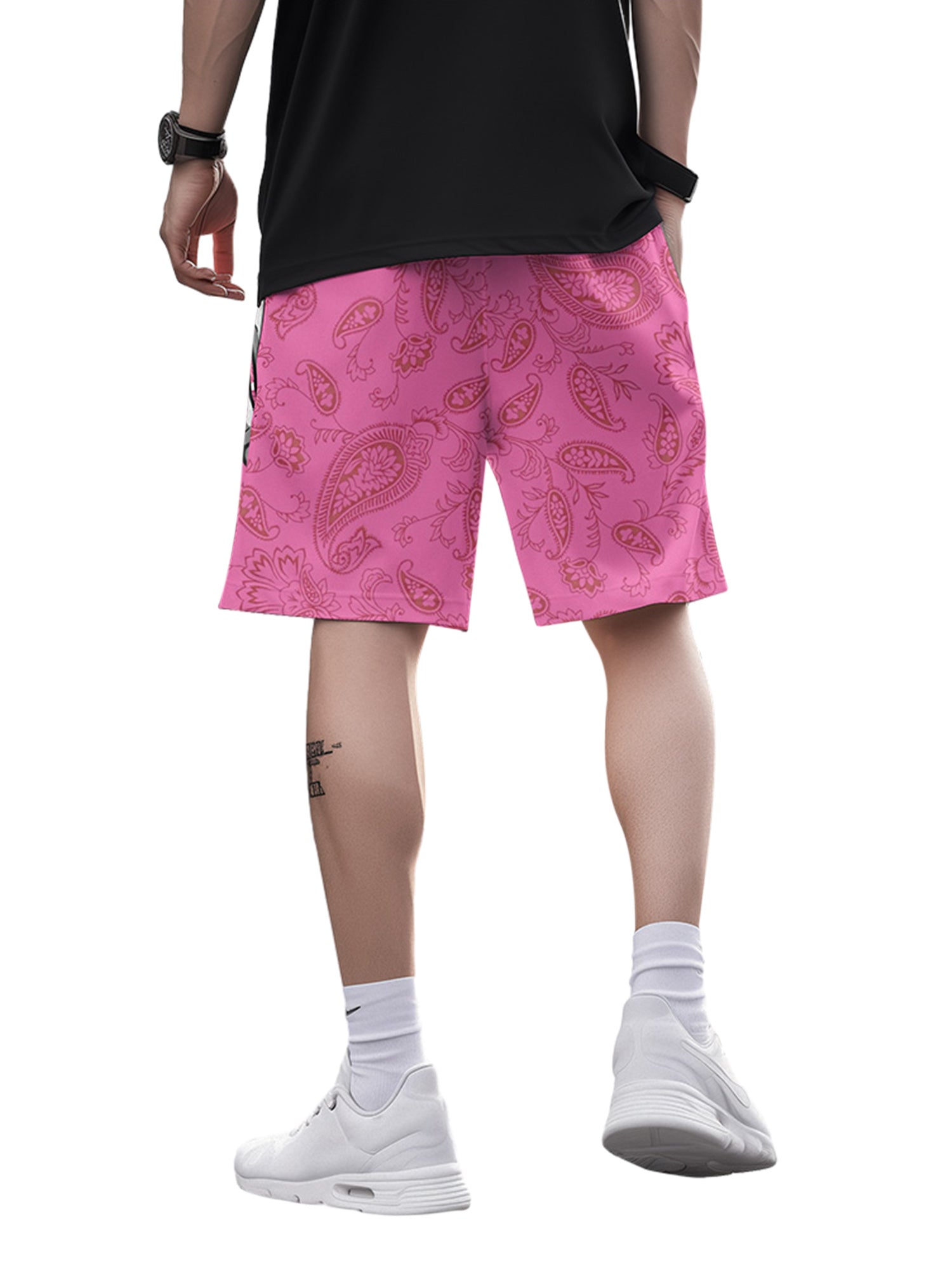 Short hip-hop à imprimé tête de mort Thesupermade