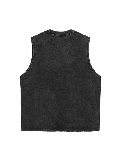 Original Butterfly Shape Stylish Patriotic Graphic Tank Top