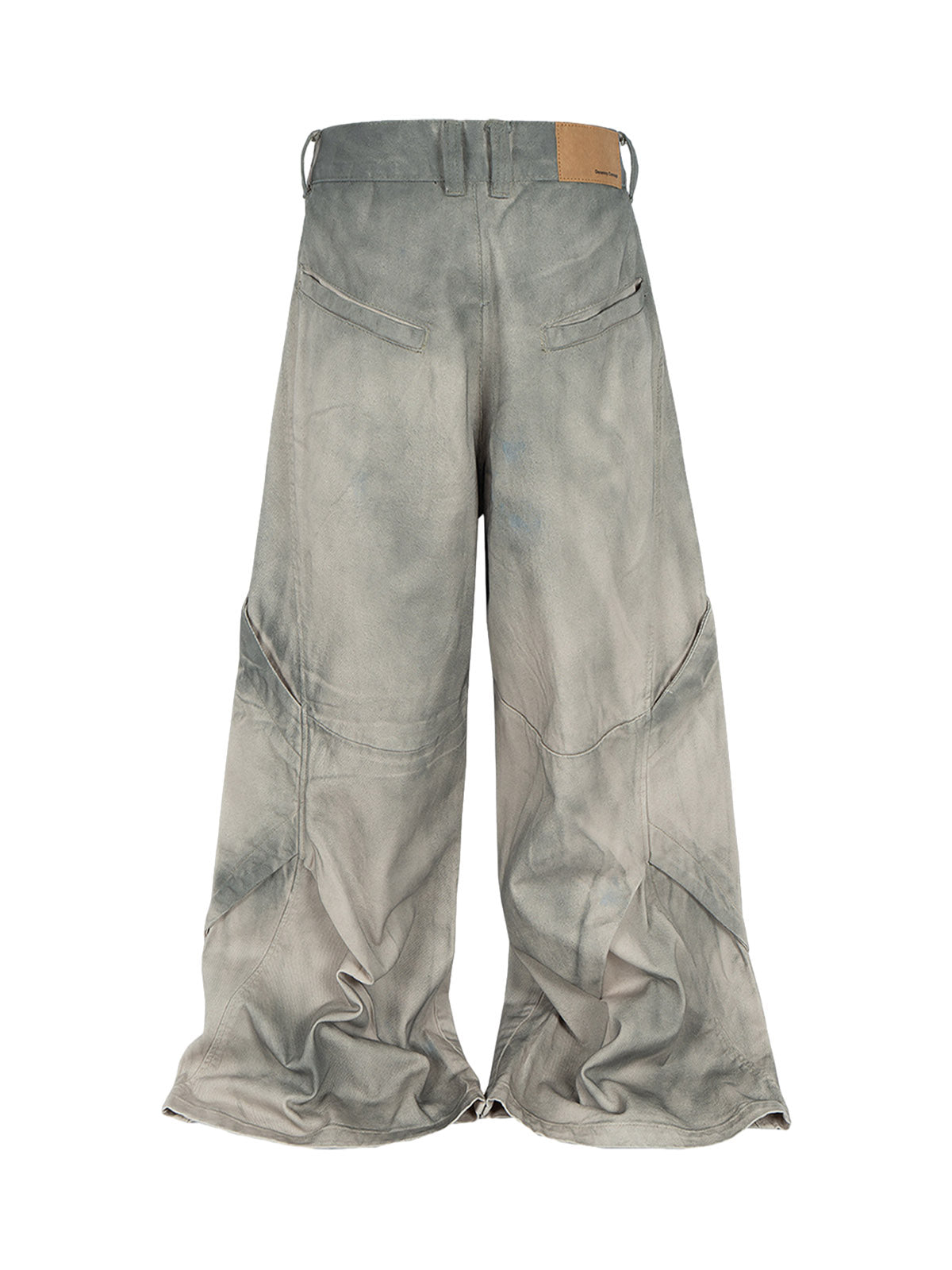 Retro Dirty Dye Baggy Pants