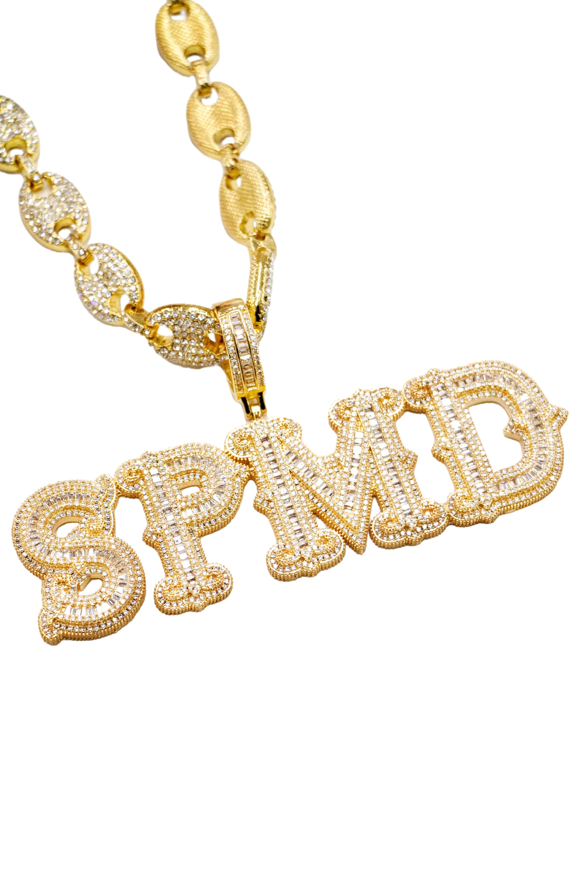 Thesupermade Hip-Hop-Diamant-Buchstabenkette – 2229