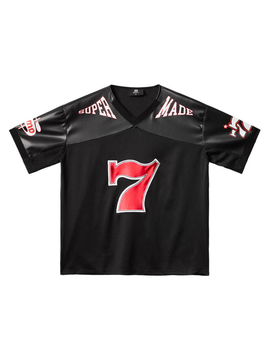 Original "SUPER 7" V-Neck Jersey T-SHIRT