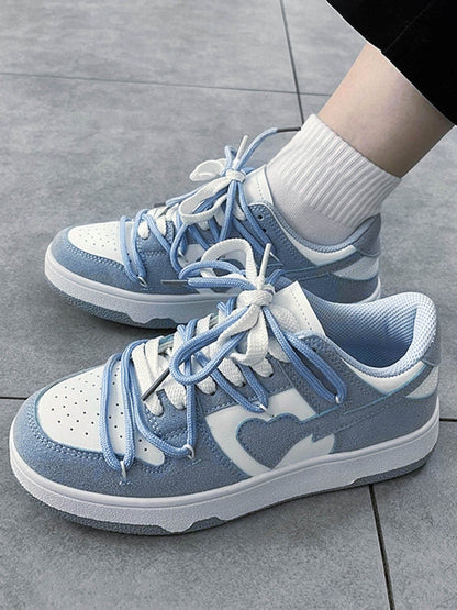 Chaussures de planche respirantes Thesupermade Haze Blue Love - 1854