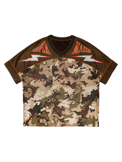 T-shirt de football camouflage original